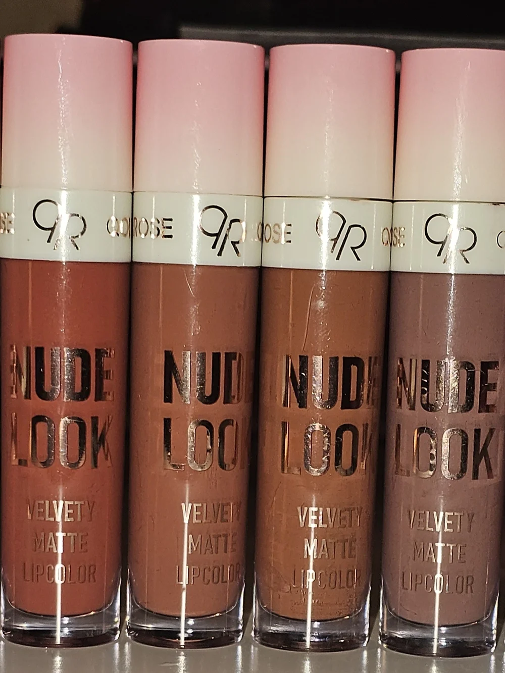 Set Of 6 Velvety Matte Lip Color-Various Shades Shown (Set 2) See Pics